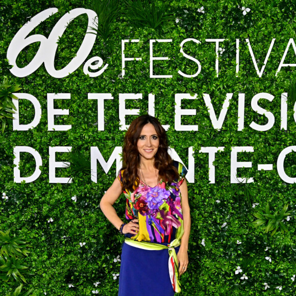 Fabienne Carat, pour la série Engrenages, sur le photocall du 60ème Festival de Télévision de Monte-Carlo au Grimaldi Forum à Monaco le 19 juin 2021. © Bruno Bébert/Bestimage