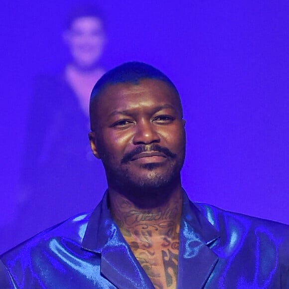 Djibril Cissé - Défilé de mode Haute-Couture printemps-été 2020 "Jean Paul Gaultier" à Paris. Le 22 janvier 2020.