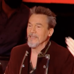 Florent Pagny et Vianney lors des cross-battles de "The Voice" - TF1