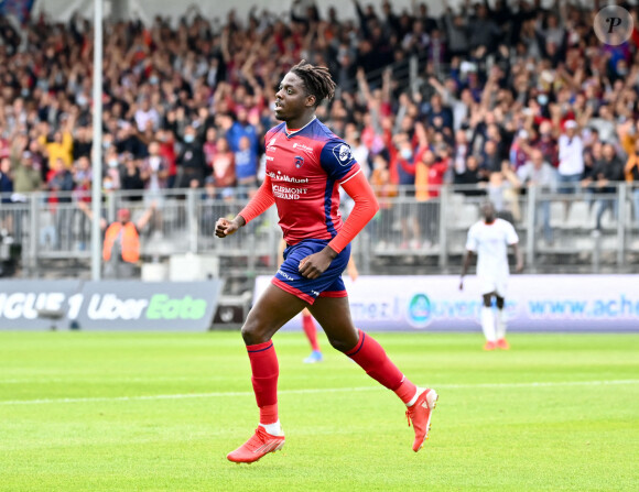 Mohamed Bayo - Match nul entre Clermont et Metz (2-2) à l'issue de la rencontre de Ligue 1 Uber Eats, le 29 août 2021. © Frédéric Chambert / Panoramic / Bestimage