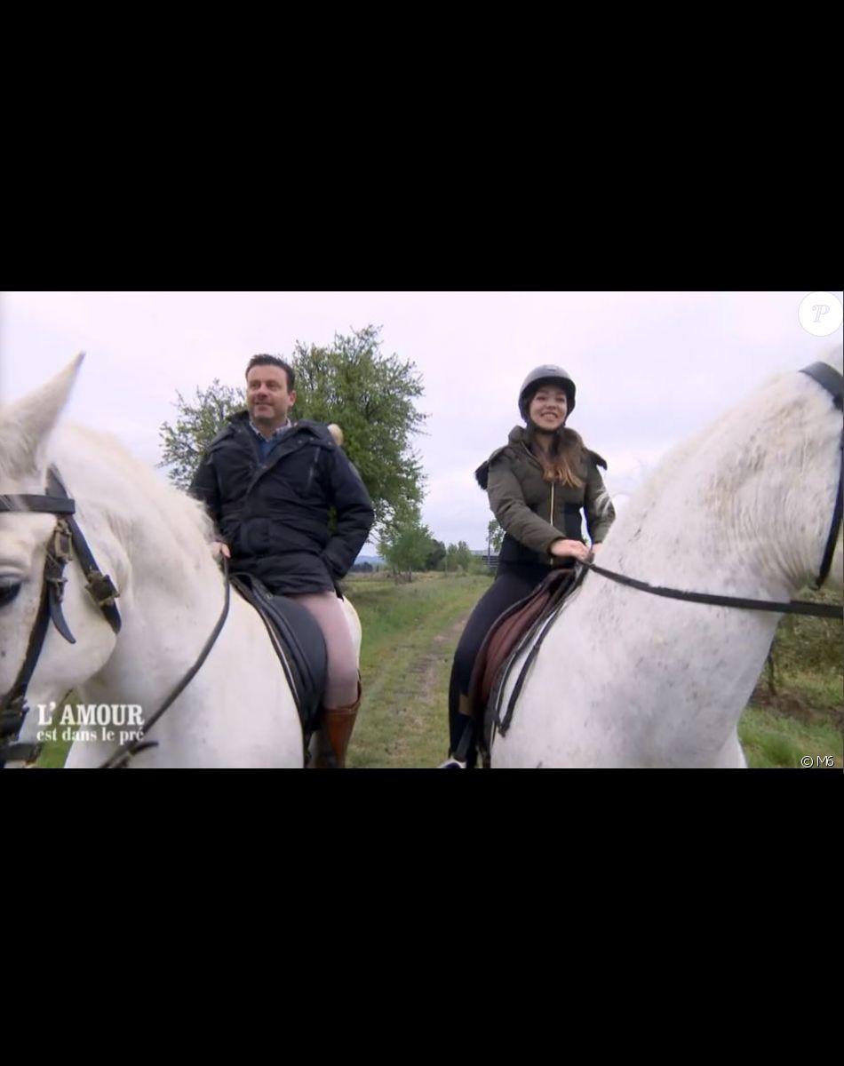 Vincent le Provençal et Natacha lors de l'épisode de "L'amour est dans le pré 2021" du 1er novembre, sur M6