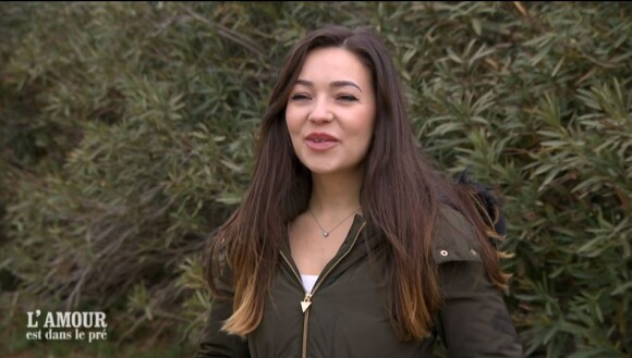 Natacha lors de l'épisode de "L'amour est dans le pré 2021" du 1er novembre, sur M6