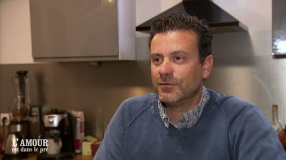 Vincent le Provençal lors de l'épisode de "L'amour est dans le pré 2021" du 1er novembre, sur M6