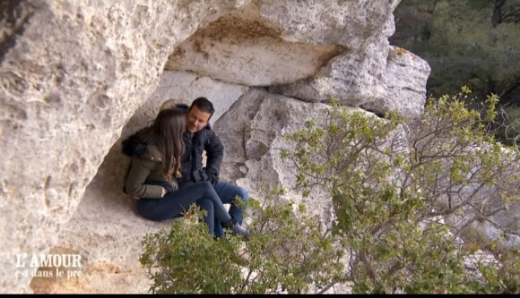Vincent le Provençal et Natacha lors de l'épisode de "L'amour est dans le pré 2021" du 1er novembre, sur M6