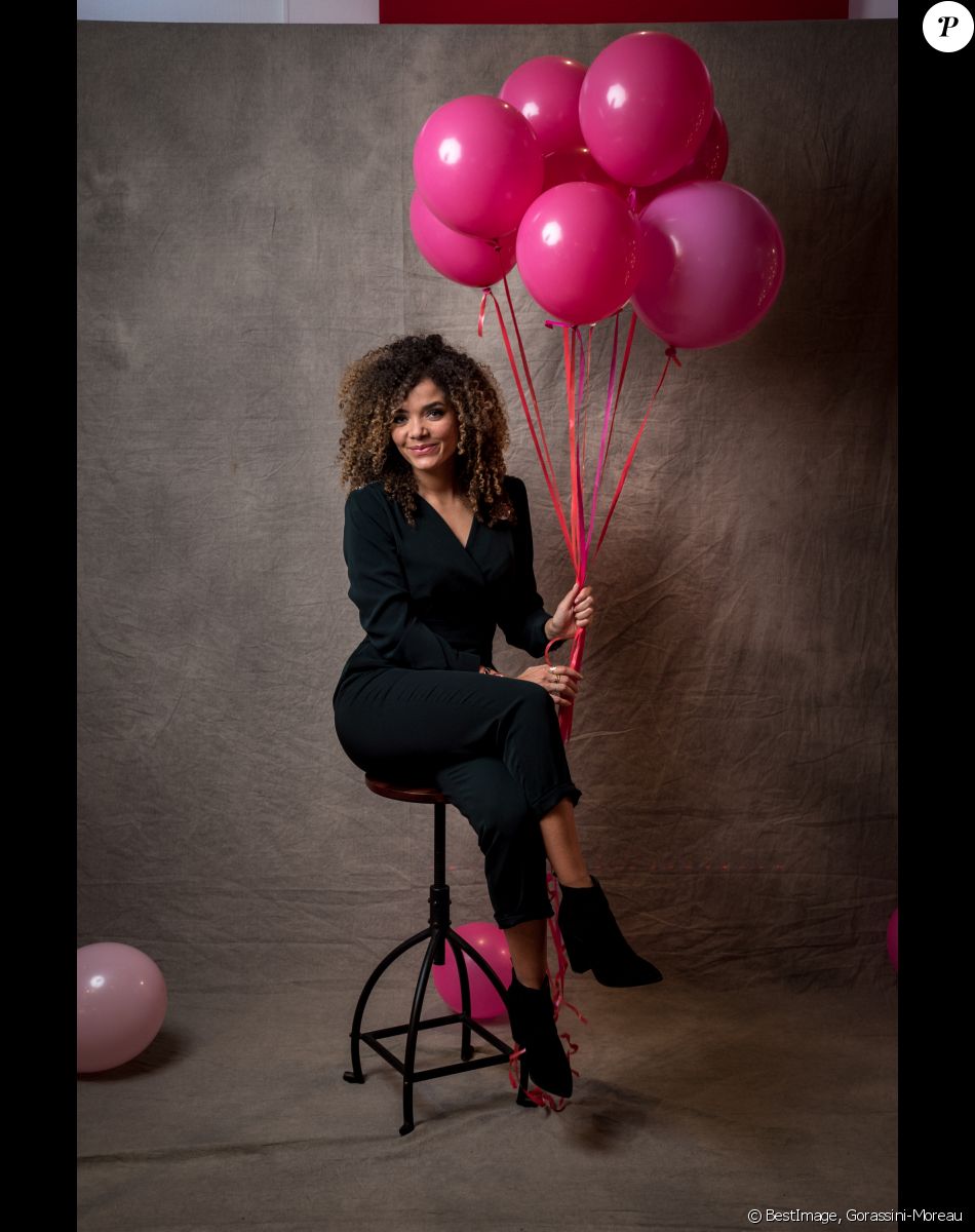Exclusif - Anais Grangerac - Studio - Enregistrement de l'émission "Tout Le Monde Chante Contre Le Cancer, Les Stars Relèvent Le Défi" au Palais Des Congrès à Paris, qui sera diffusée le 1er janvier 2018 à 21h sur W9. Le 5 décembre 2017. © Gorassini-Moreau / Bestimage