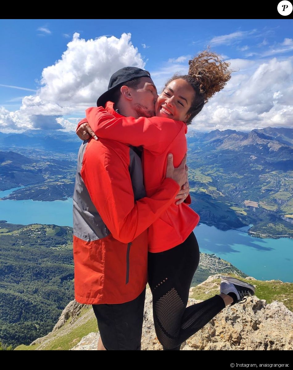Anaïs Grangerac et son mari Damien au Pic de Morgon, le 7 juin 2020