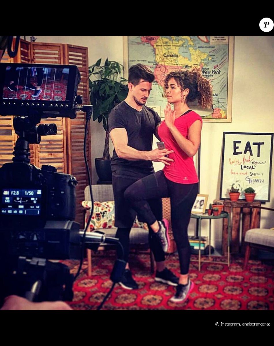 Anaïs Grangerac et son mari Damien Noel, le 27 avril 2017, sur Instagram