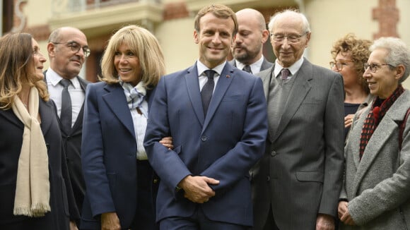 Brigitte Macron bras dessus, bras dessous avec Emmanuel pour une visite avec une rivale du président