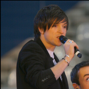 Quentin Mosimann et Matthieu Gonet - Show "Milka rêve de neige" au Stade de France.