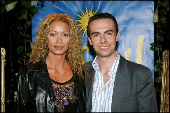 Raphaëlle Ricci et Matthieu Gonet - Générale du spectacle "Le roi soleil" au Palais des sports.