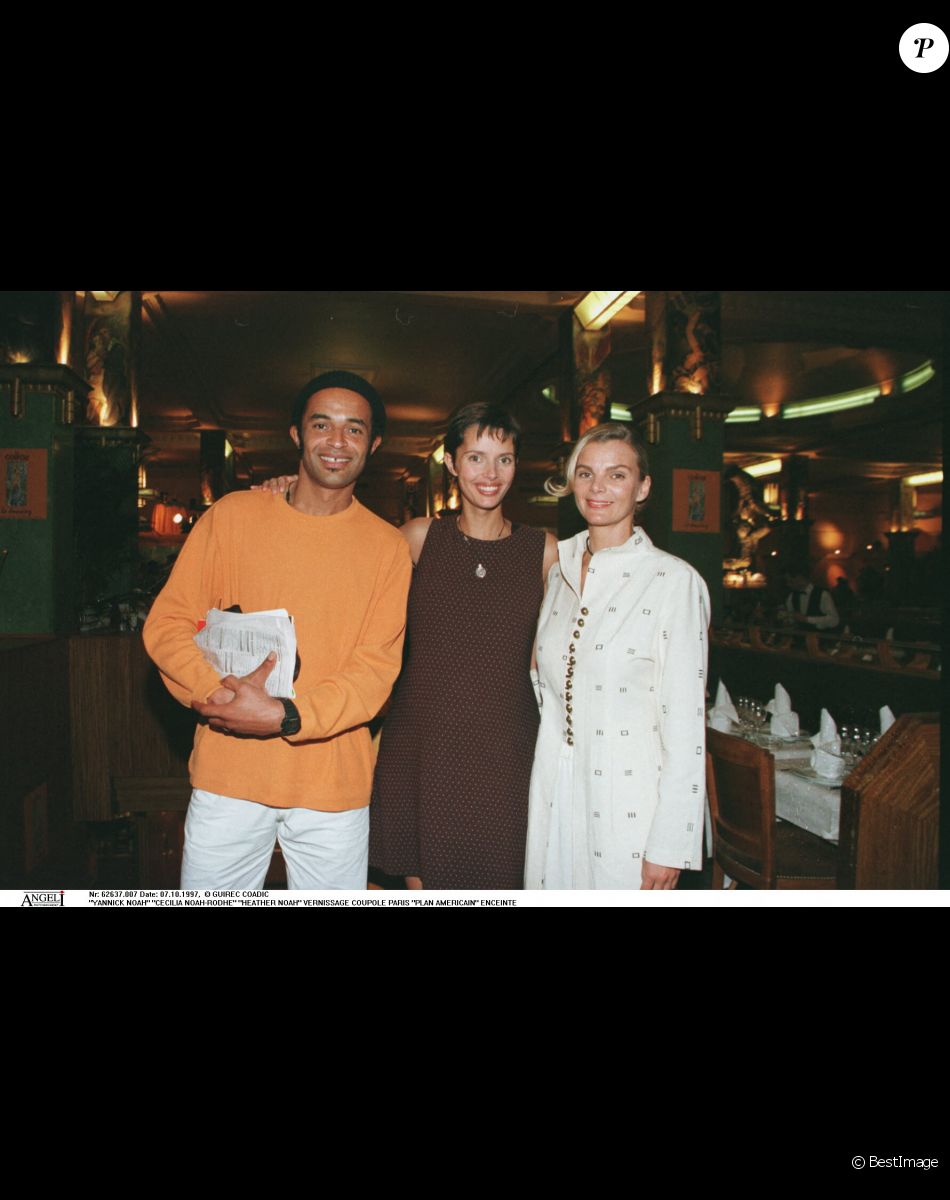 Archives - Yannick Noah, Heather Stewart Whyte et Cecilia Rodhe.