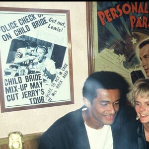 Archives - Yannick Noah, Cecilia Rodhe et Serge Gainsbourg.