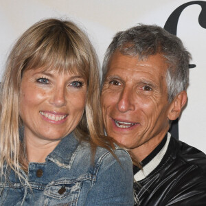 Nagui et sa femme Mélanie Page - Avant-première du film "Les fantasmes" au cinéma Pathé Wepler à Paris. Le 24 juin 2021 © Coadic Guirec / Bestimage