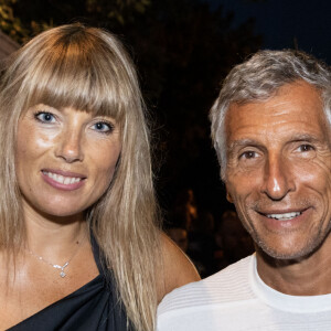 Mélanie Page et son mari Nagui avant le concert "Depardieu Chante Barbara" au Festival de Ramatuelle, France, le 11 août 2019. © Cyril Bruneau/Festival de Ramatuelle/Bestimage 