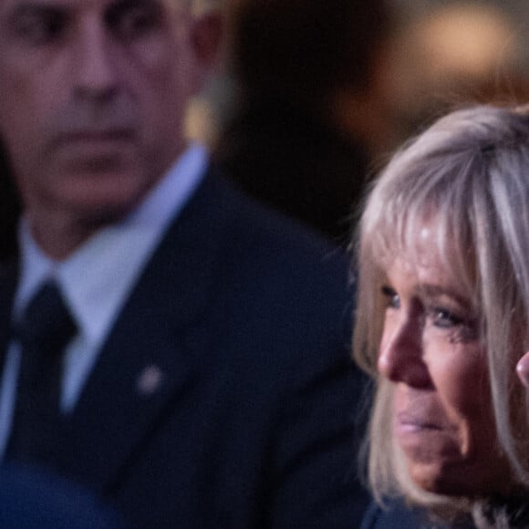 La Première Dame de France Brigitte Macron et la Première Dame des États-Unis Jill Biden, à la sortie du restaurant Il Marchese de la Via di Ripetta à Rome, Italie, le 29 octobre 2021. © ANSA/Zuma Press/Bestimage