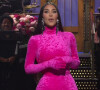 Kim Kardashian dans l'émission "Saturday Night Live". Le 9 octobre 2021