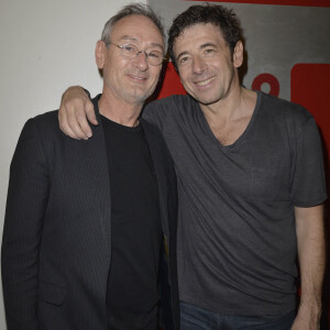 Patrick Bruel et Michael Jones - People au concert de Patrick Bruel au Zenith de Paris le 31 mai 2013.