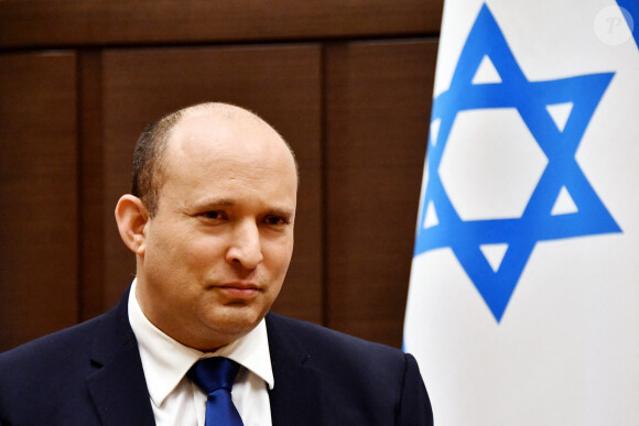 Vladimir Poutine (président de la Fédération de Russie), reçoit le Premier ministre israélien Naftali Bennett à Sochi, le 22 octobre 2021.
