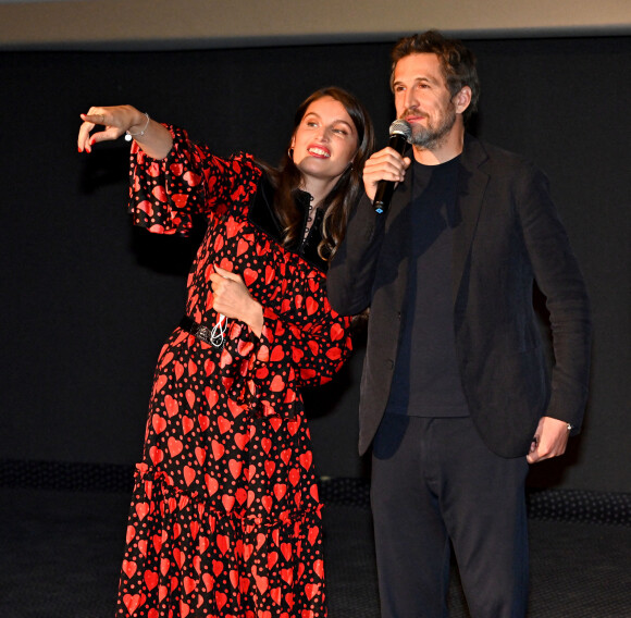 Guillaume Canet et Laetitia Casta présentent le film "Lui" lors de la 3e édition du Festival Cinéroman à Nice, le 23 octobre 2021. © Bruno Bebert/Bestimage