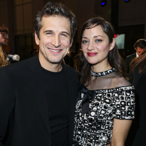 Guillaume Canet et sa compagne Marion Cotillard - Intérieur du dîner Chanel des révélations César au Petit Palais à Paris. © Olivier Borde/Bestimage