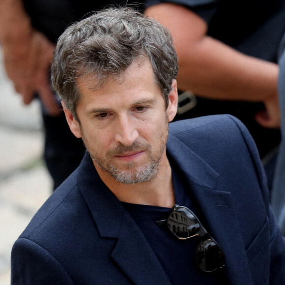 Guillaume Canet - Cérémonie d'hommage national à Jean-Paul Belmondo à l'Hôtel des Invalides à Paris. © Dominique Jacovides/Bestimage