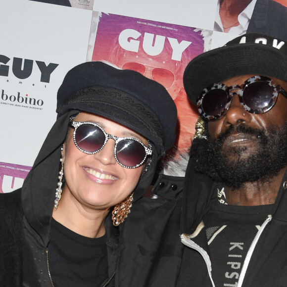 Lââm et son mari Robert Suber assistent à la projection du film "Guy" à Bobino, à Paris, le 4 décembre 2018. © Coadic Guirec/Bestimage