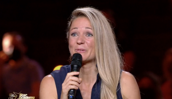 Anne-Laure Sibon lors des 20 ans de la "Star Academy" - TF1