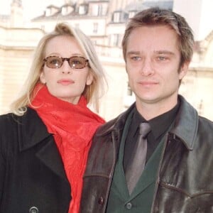 David Hallyday et Estelle Lefébure