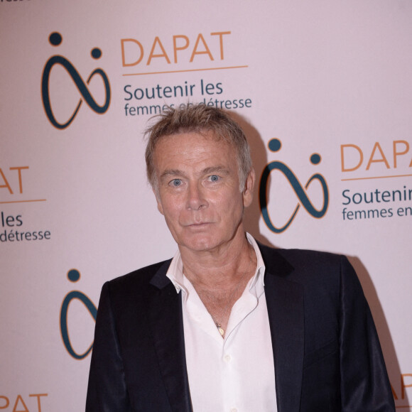 Franck Dubosc - Photocall de la première édition "Les Coups de Coeur DAPAT" au théâtre Marigny à Paris le 27 septembre 2021. © Rachid Bellak/Bestimage