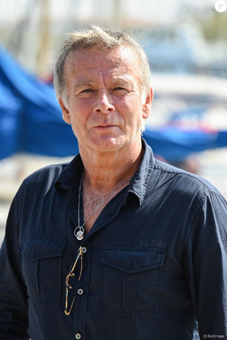 Franck Dubosc Photocall lors du Festival de la Fiction de La Rochelle