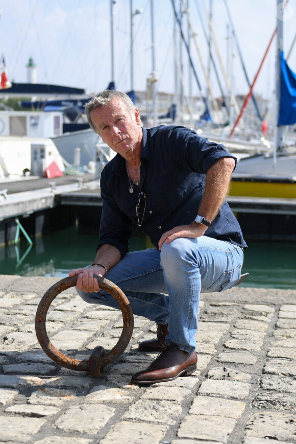 Franck Dubosc - Photocall lors du Festival de la Fiction de La Rochelle. Le 16 septembre 2021
