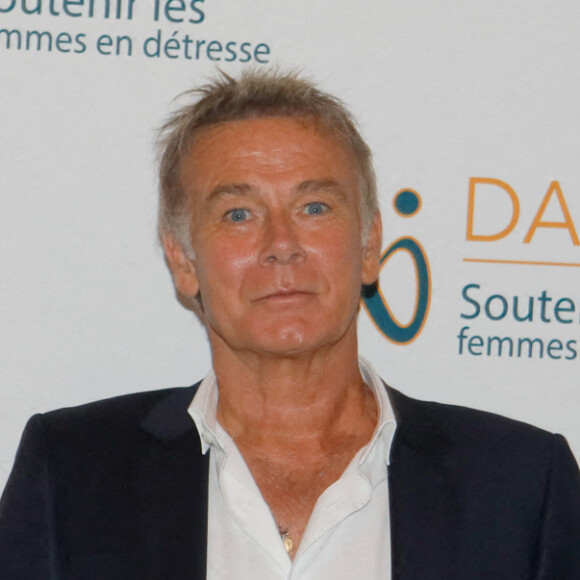 Franck Dubosc - Photocall de la première édition "Les Coups de Coeur DAPAT" au théâtre Marigny à Paris le 27 septembre 2021. © Rachid Bellak/Bestimage