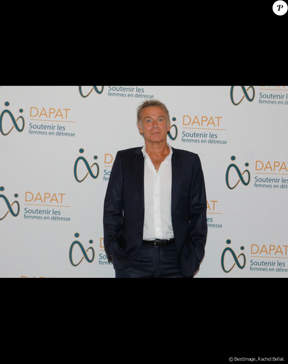 Franck Dubosc - Photocall de la première édition "Les Coups de Coeur DAPAT" au théâtre Marigny à Paris le 27 septembre 2021. © Rachid Bellak/Bestimage