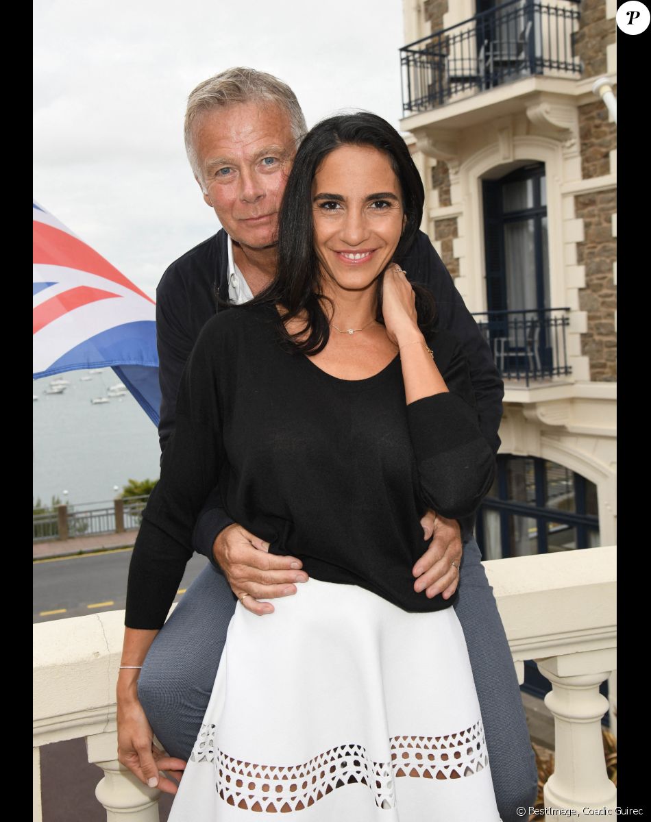 Franck Dubosc et sa femme Danièle Dubosc lors de l'inauguration de l'hôtel Barrière Le Grand Hôtel Dinard, après cinq mois de rénovation, à Dinard, France, le 15 juin 2019. L'établissement, propriété du groupe Barrière, a rouvert ses portes le 12 avril. © Coadic Guirec/Bestimage