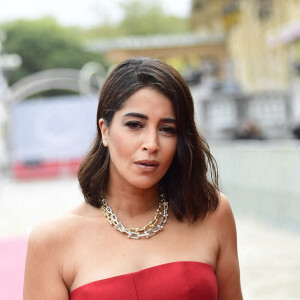 Leïla Bekhti - Photocall du film "Les Intranquilles" lors du 69e Festival international du film de San Sebastian (Saint Sebastien), le 19 septembre 2021.