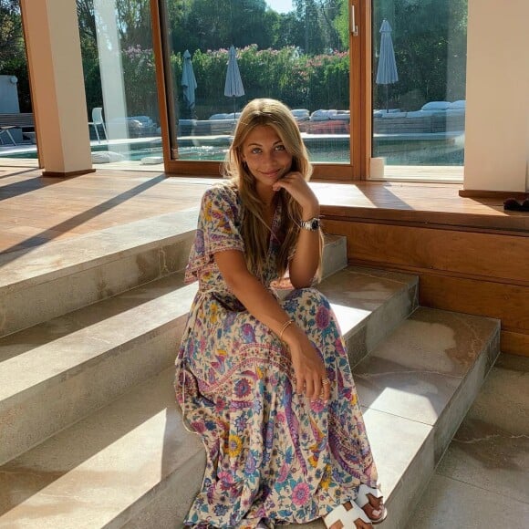 Stella Belmondo sur Instagram, en août 2020.