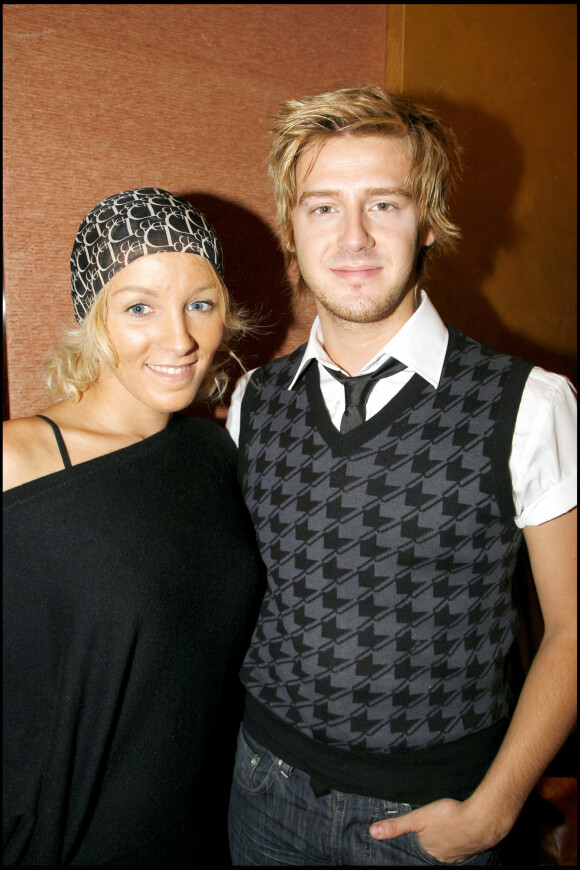 Myriam Abel et Jonathan Cerrada - Conférence de presse du gala Faire face, le 6 octobre 2007