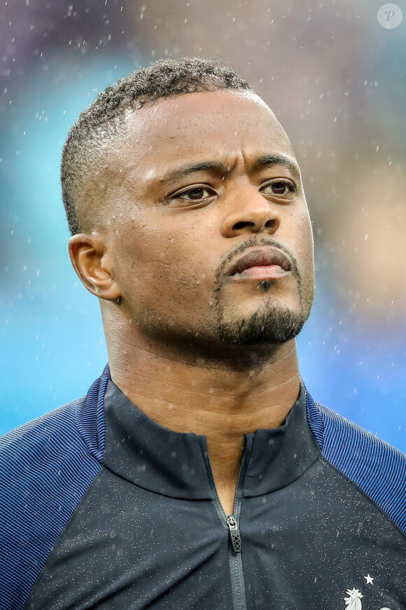 Patrice Evra - Match de quart de finale de l'UEFA Euro France-Islande au Stade de France à Saint-Denis. © Cyril Moreau / Bestimage