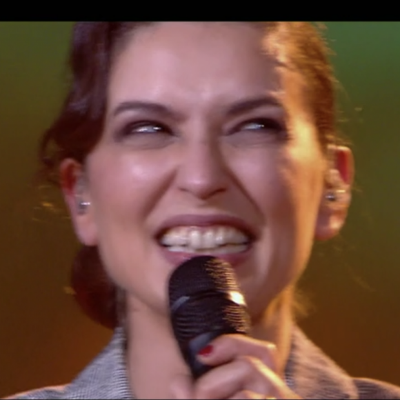 Lucie Bernardoni surprise par son mari Patrice Maktav lors des "20 ans de la Star Academy" - TF1