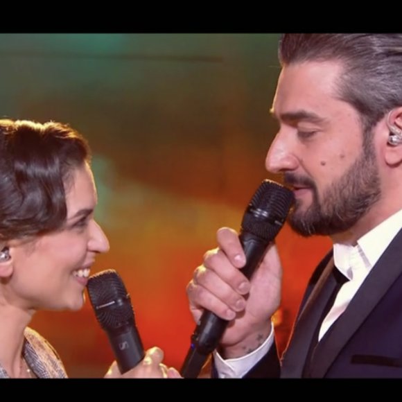 Lucie Bernardoni surprise par son mari Patrice Maktav lors des "20 ans de la Star Academy" - TF1