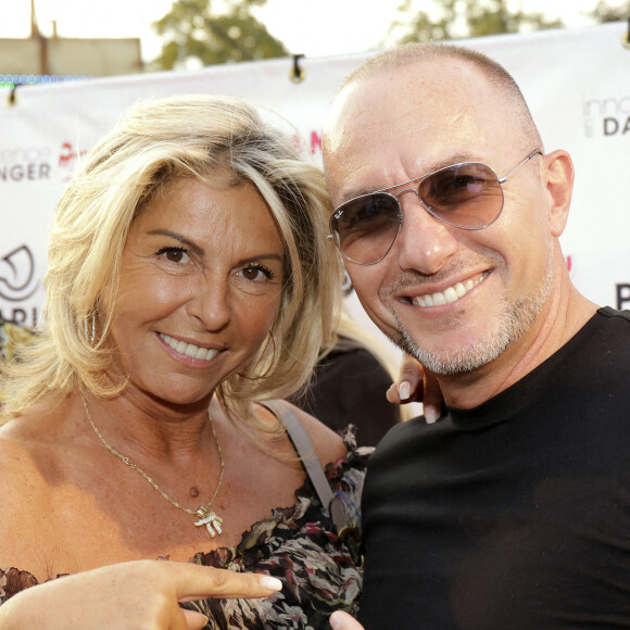 Caroline Margeridon et Pascal Soetens - Inauguration de la "Fête à Neuneu" au Bois de Boulogne, à Paris. Le 3 septembre 2021. © Cédric Perrin/Bestimage