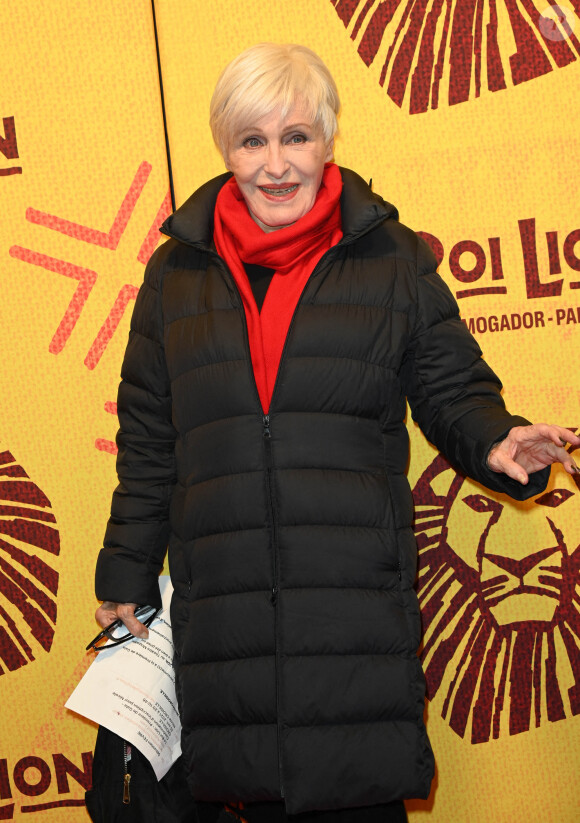 Nicole Croisille - People lors de la générale de la comédie musicale "Le Roi Lion" au théâtre Mogador à Paris le 11 novembre 2021. © Coadic Guirec/Bestimage