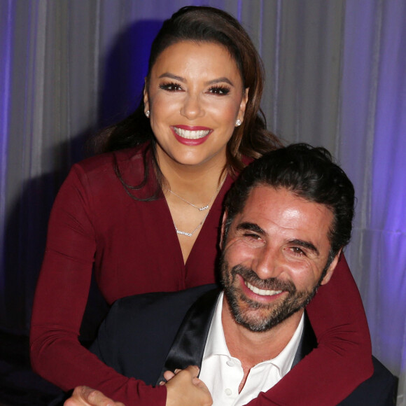 Eva Longoria et son mari José Bastón - Les célébrités lors de la soirée de gala de la fondation Eva Longoria à Beverly Hills le 8 novembre 2018. 