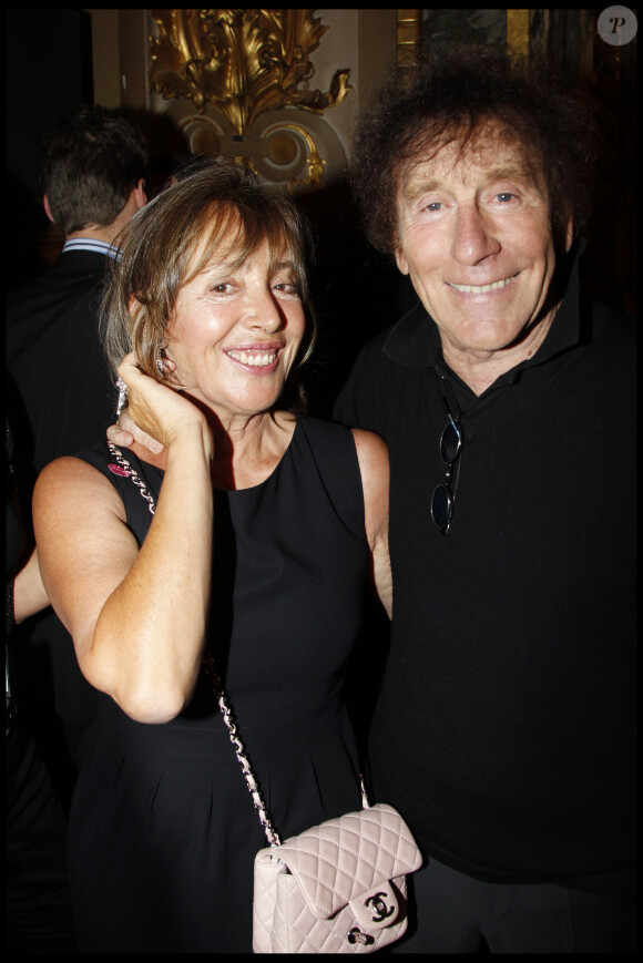 Alain Souchon et sa femme Françoise - 7e gala de l'IFRAD, à Paris.