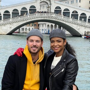 Christina Milian et M. Pokora ont passé quelques jours en amoureux à Venise. Novembre 2021.