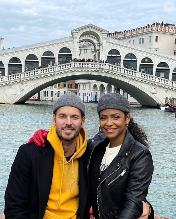 Christina Milian et M. Pokora ont passé quelques jours en amoureux à Venise. Novembre 2021.