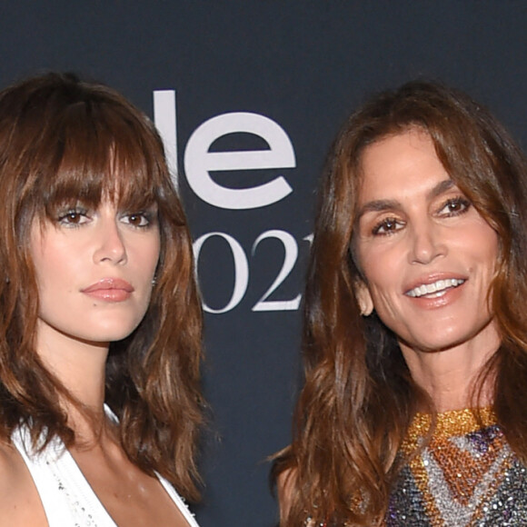 Kaia Gerber et Cindy Crawford lors de la soirée InStyle Awards au Getty Center de Los Angeles le 15 novembre 2021.. © OConnor/AFF-USA.com