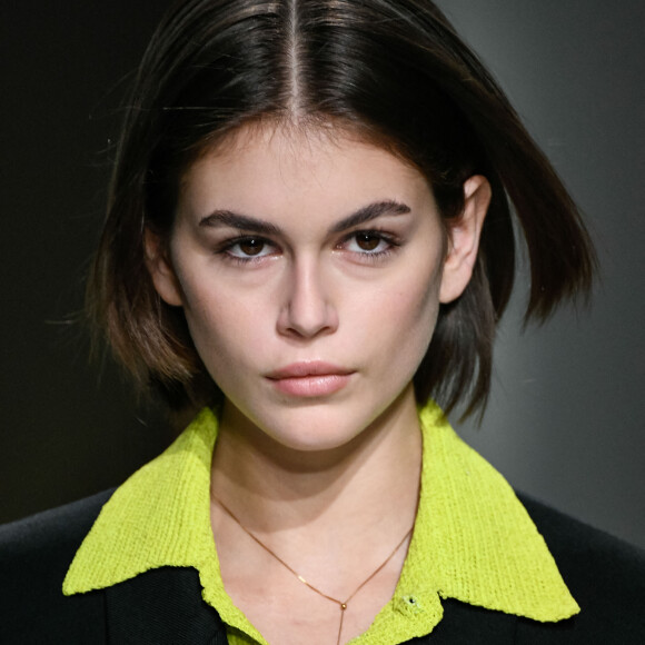 Kaia Gerber - Fashion week , automne-hiver 2020 2021, Milan.