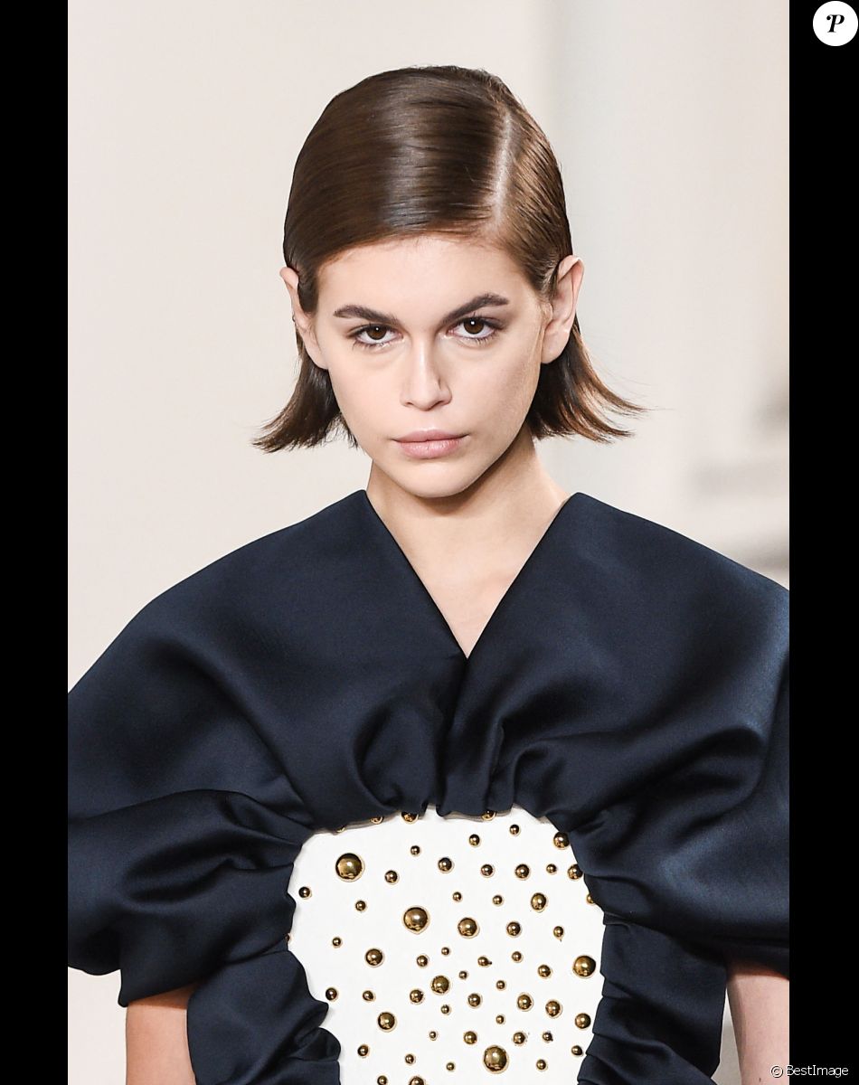 Kaia Gerber - Fashion week , automne-hiver 2020 2021, Milan.