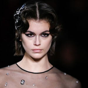 Kaia Gerber - Fashion week , automne-hiver 2020 2021, Milan.